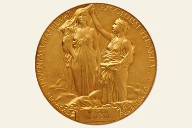 An image showing a Nobel medal