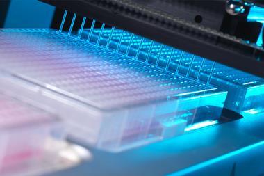 Image of high throughput screening plates