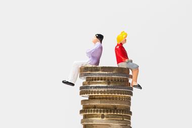 Gender pay gap equality image