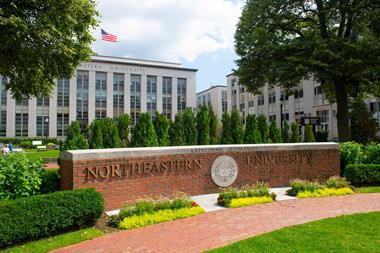 An image showing the Northeastern University