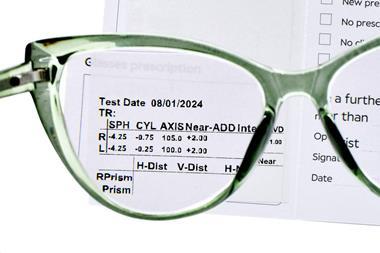 Reading glasses