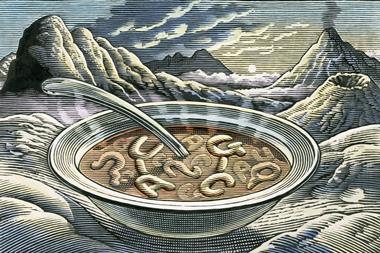 An illustration of primordial soup