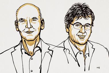 An image showing the laureates for the Nobel prize in Chemistry 2021