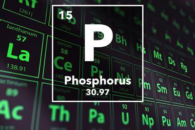 Periodic table of the elements – 15 – Phosphorus