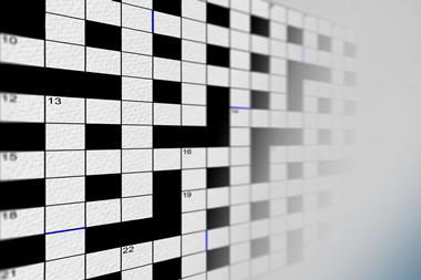 Cryptic crossword grid 097
