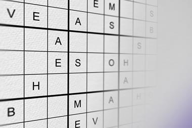 Wordoku grid 105