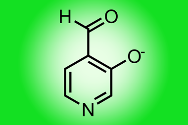 An image showing the structure of a green emmissive compound