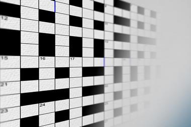 Cryptic crossword grid 115