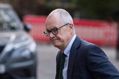 A photograph of Patrick Vallance