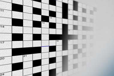Cryptic crossword grid 090