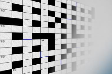 Cryptic crossword grid 098