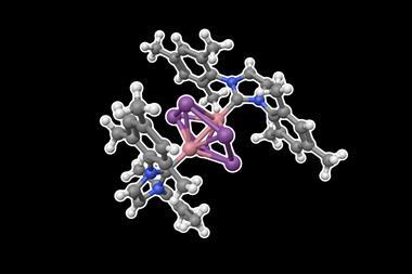3D rendering of five-membered bismuth ring