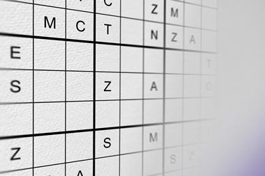 Wordoku grid 160