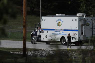 Metro police Bomb Squad lorry