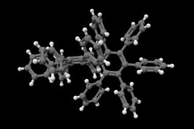 A flat index image showing 3D rendering of CCDC molecule with attribution number 2207588