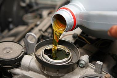 An image showing oil being used for an engine
