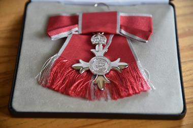 MBE medal