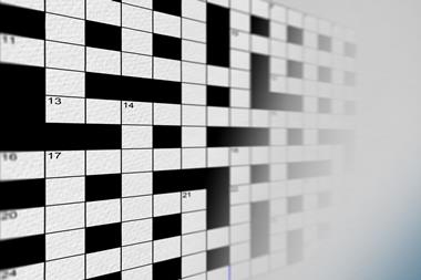 Cryptic crossword grid 120