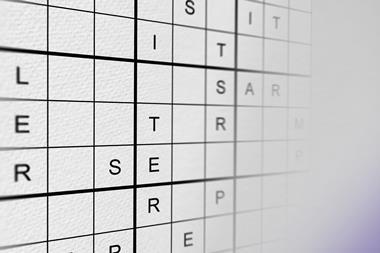 Wordoku grid 154
