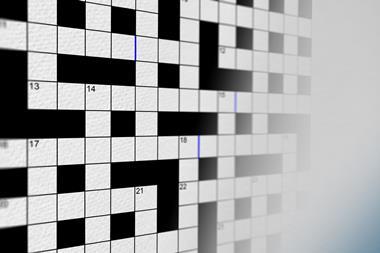 Cryptic crossword grid 152