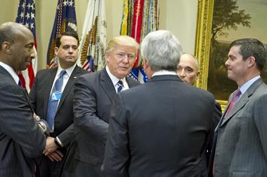 President Donald Trump meets with representatives of PhRMA - Index
