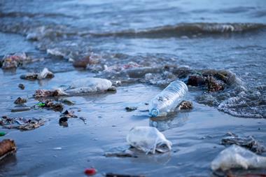 Plastic in the sea