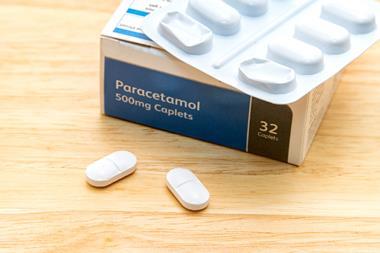 An image showing a box of paracetamol