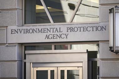 A door into the Environmental Protection Agency building