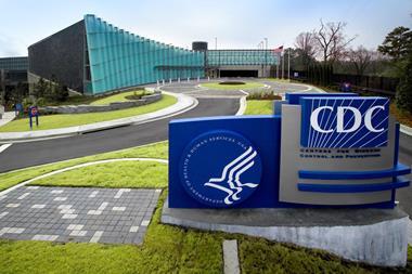 An image showing a CDC sign