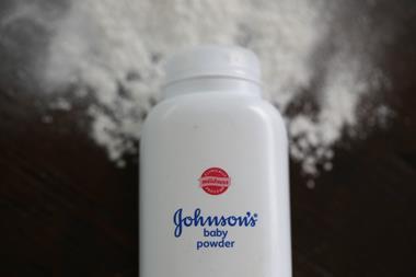 An image showing a bottle of Johnson's baby powder