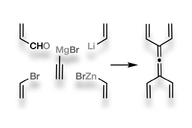 An image showing the formation of tetravinylallene