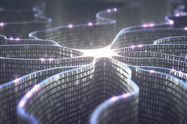 An image showing an artificial Intelligence neural network