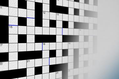 Cryptic crossword grid 145