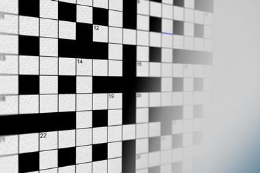 Cryptic crossword grid 146