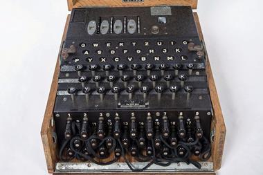 U Boat Enigma machine
