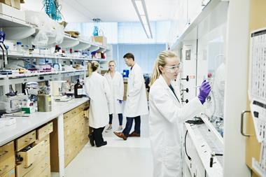 People in lab