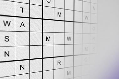 Wordoku grid 155