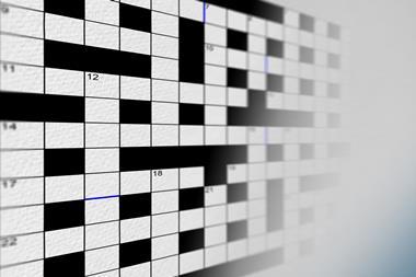 Cryptic crossword grid 061