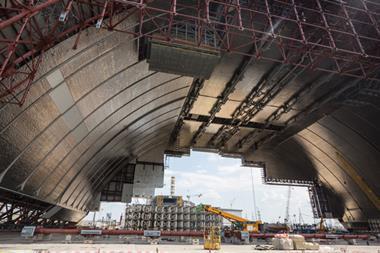 Chernobyl New Safe Confinement arch