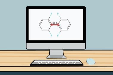 Structure on screen