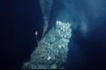 Photo of an underwater hydrothermal vent, Getty Images.
