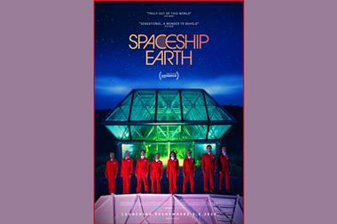 An image showing the poster of Spaceship Earth
