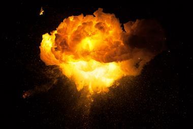 An image showing an explosion