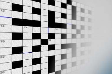Cryptic crossword grid 092