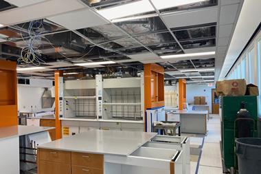 An image showing the new chemistry lab at Cold Spring Harbor Laboratory
