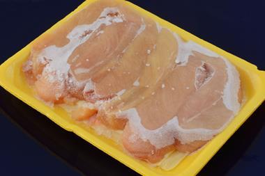 An image showing frozen chicken
