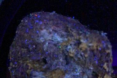 Tar ball under UV