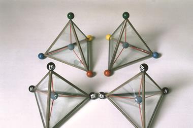 Models illustrating Van't Hoff's theory of the asymmetric carbon atom, c 1874