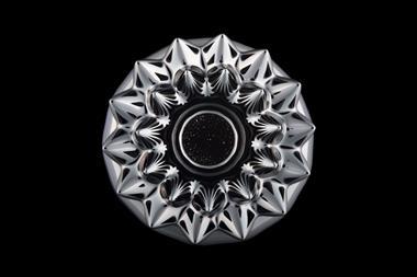 An image showing a ferrofluid