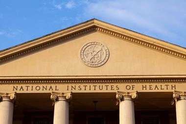 A photograph of the National Institutes of Health